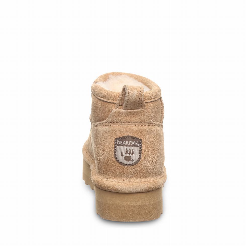 Brown Bearpaw Retro Shorty Youth Kids' Boots | EKA745GX