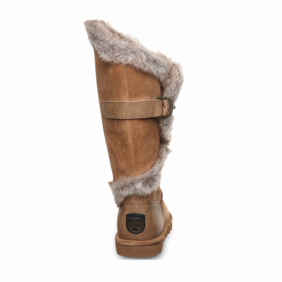 Brown Bearpaw Sheilah Women Boots | JMF9658IM