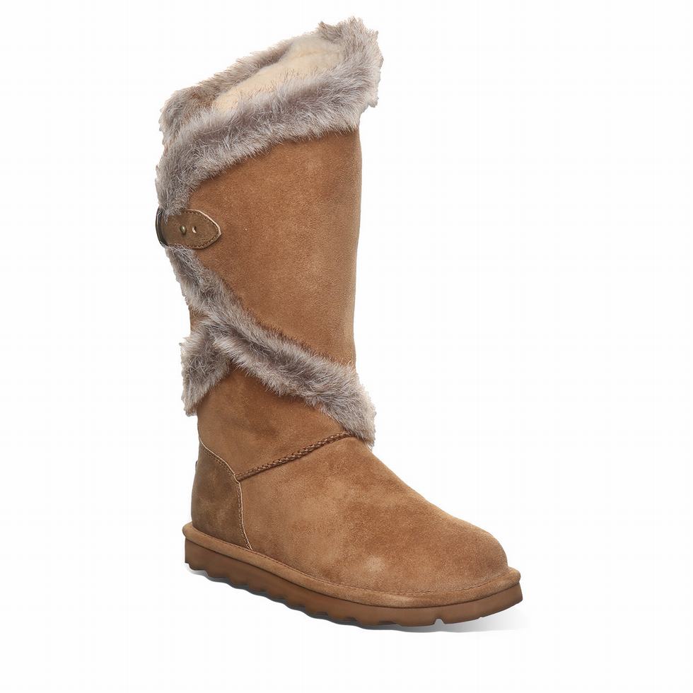 Brown Bearpaw Sheilah Women Boots | JMF9658IM