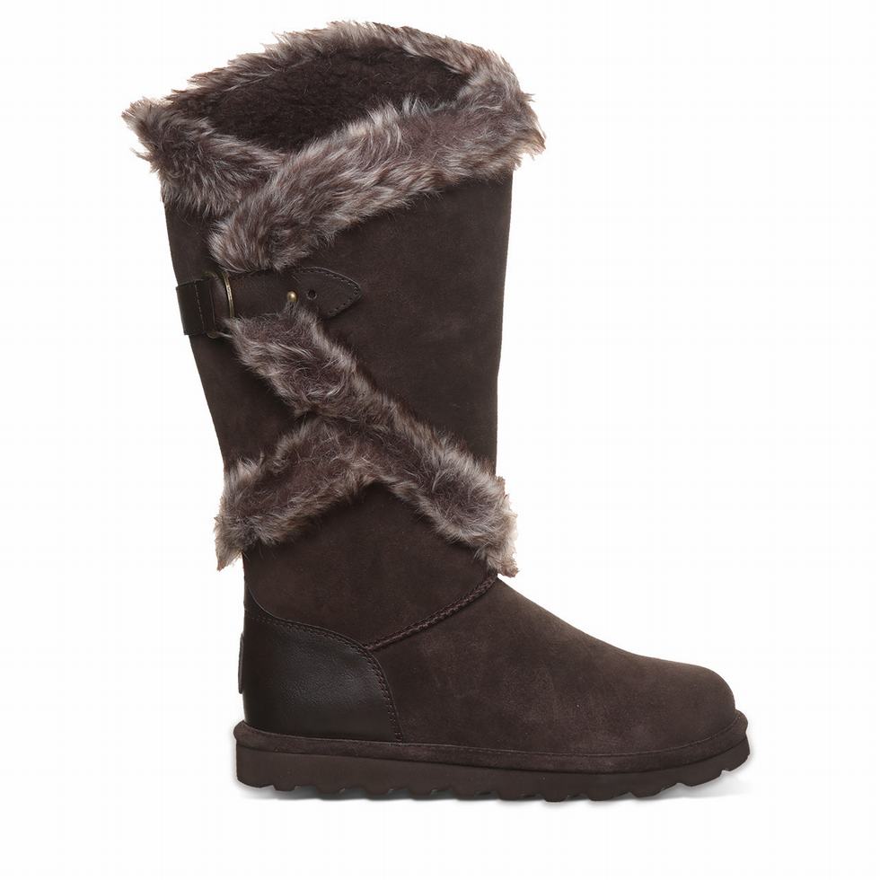 Brown Bearpaw Sheilah Women Boots | VLL1245ZU