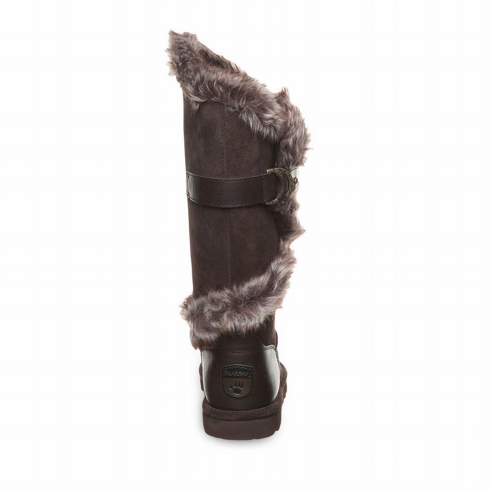 Brown Bearpaw Sheilah Women Boots | VLL1245ZU