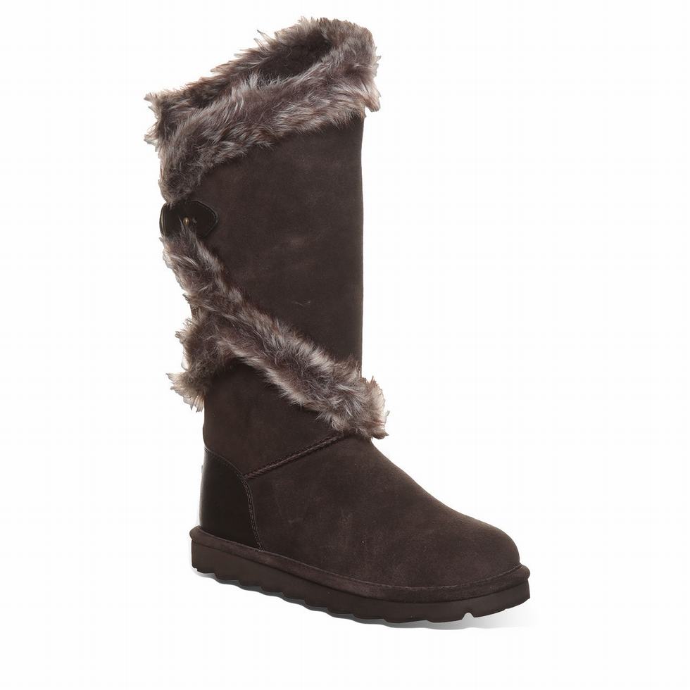 Brown Bearpaw Sheilah Women Boots | VLL1245ZU