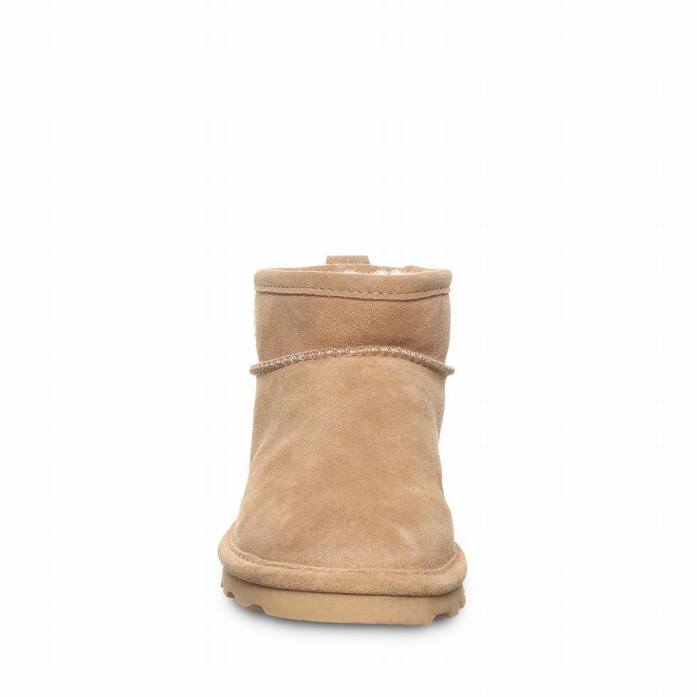 Brown Bearpaw Shorty Wide Women Boots | WEH5671FB