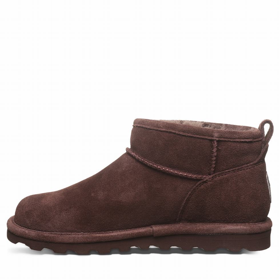 Brown Bearpaw Shorty Women Ankle Boots | LHW3739PR