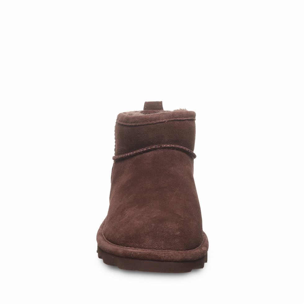 Brown Bearpaw Shorty Women Ankle Boots | LHW3739PR