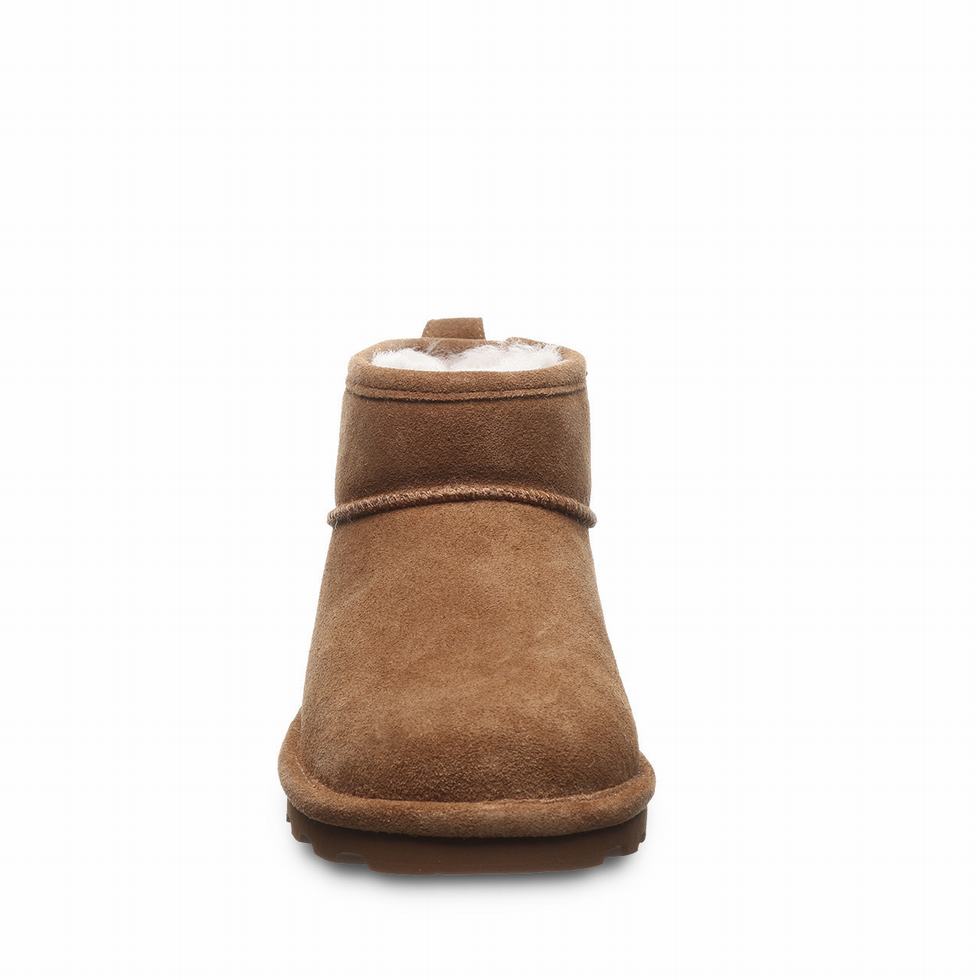 Brown Bearpaw Shorty Women Ankle Boots | LTL2731RG