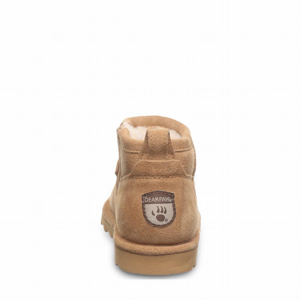 Brown Bearpaw Shorty Youth Kids' Boots | JOB4230LY