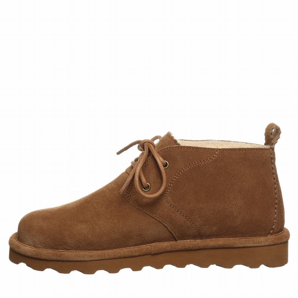 Brown Bearpaw Skye Wide Women Chukka Boots | EVT7828HU