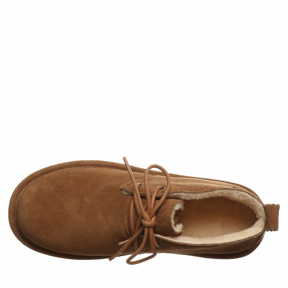 Brown Bearpaw Skye Wide Women Chukka Boots | EVT7828HU