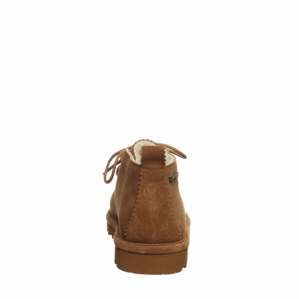 Brown Bearpaw Skye Wide Women Chukka Boots | EVT7828HU