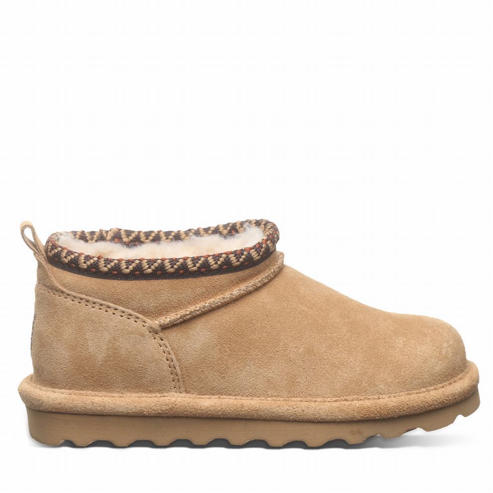 Brown Bearpaw Super Shorty Deco Youth Kids' Boots | ICH6859UT