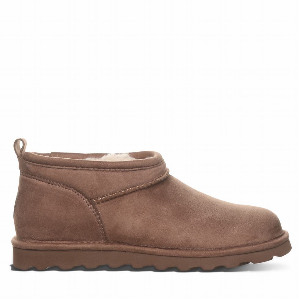 Brown Bearpaw Super Shorty Vegan Women Boots | MOA312HN