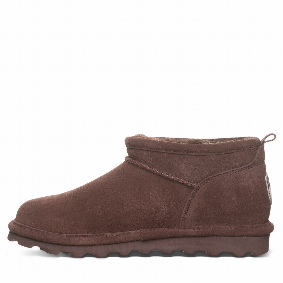 Brown Bearpaw Super Shorty Wide Women Boots | SYM6744UE