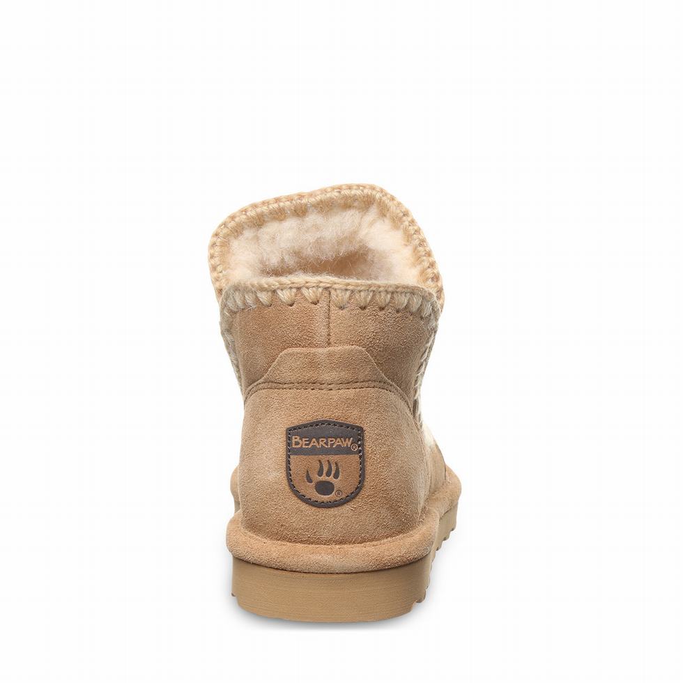 Brown Bearpaw Winter Women Snow Boots | SDX5859KU