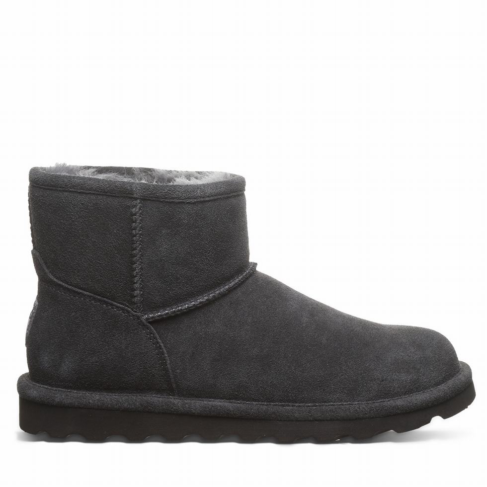 Gray Bearpaw Alyssa Wide Women Boots | DMH8737ZA