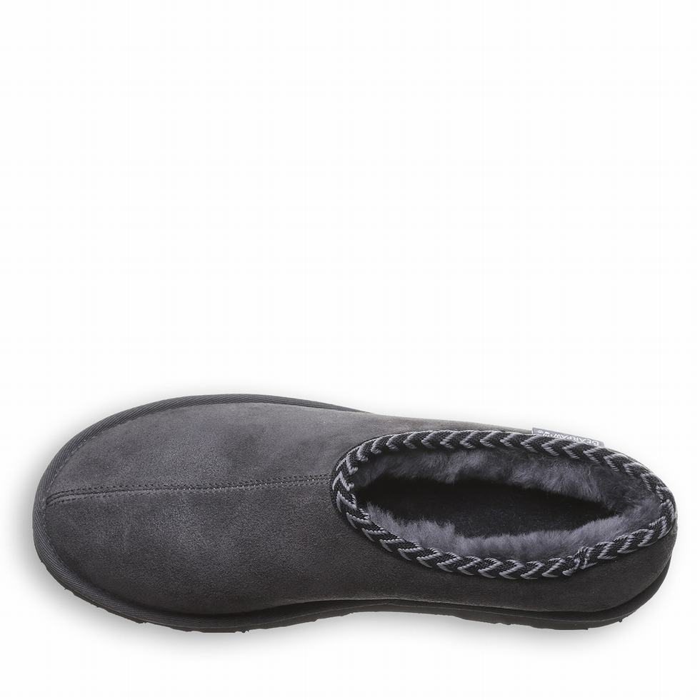 Gray Bearpaw Beau Men Slippers | VOL7640WD