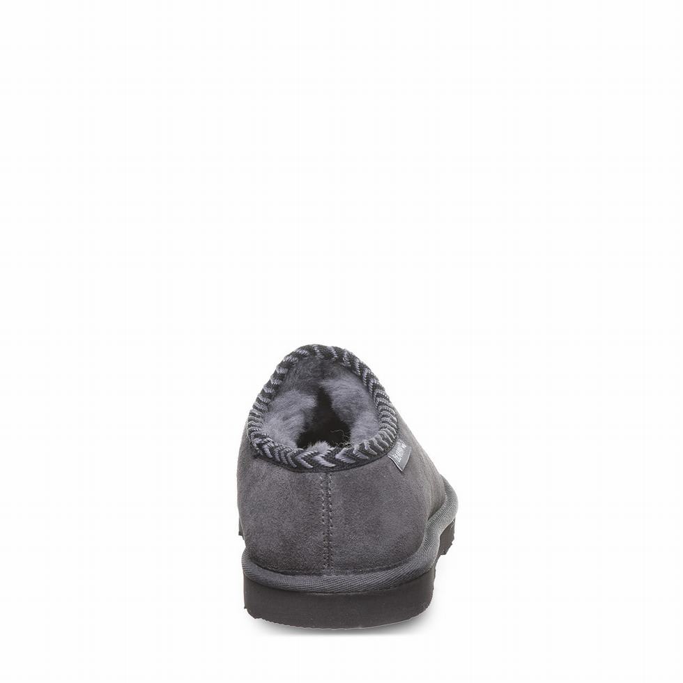 Gray Bearpaw Beau Men Slippers | VOL7640WD