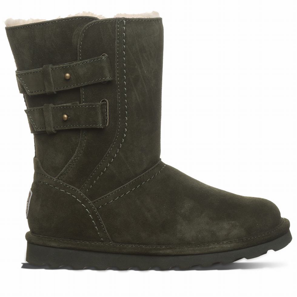 Green Bearpaw Aurelia Women Boots | EHX7187BY