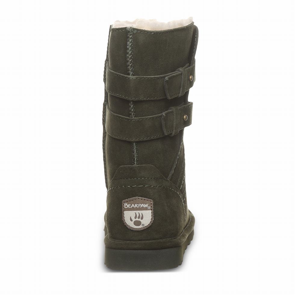 Green Bearpaw Aurelia Women Boots | EHX7187BY