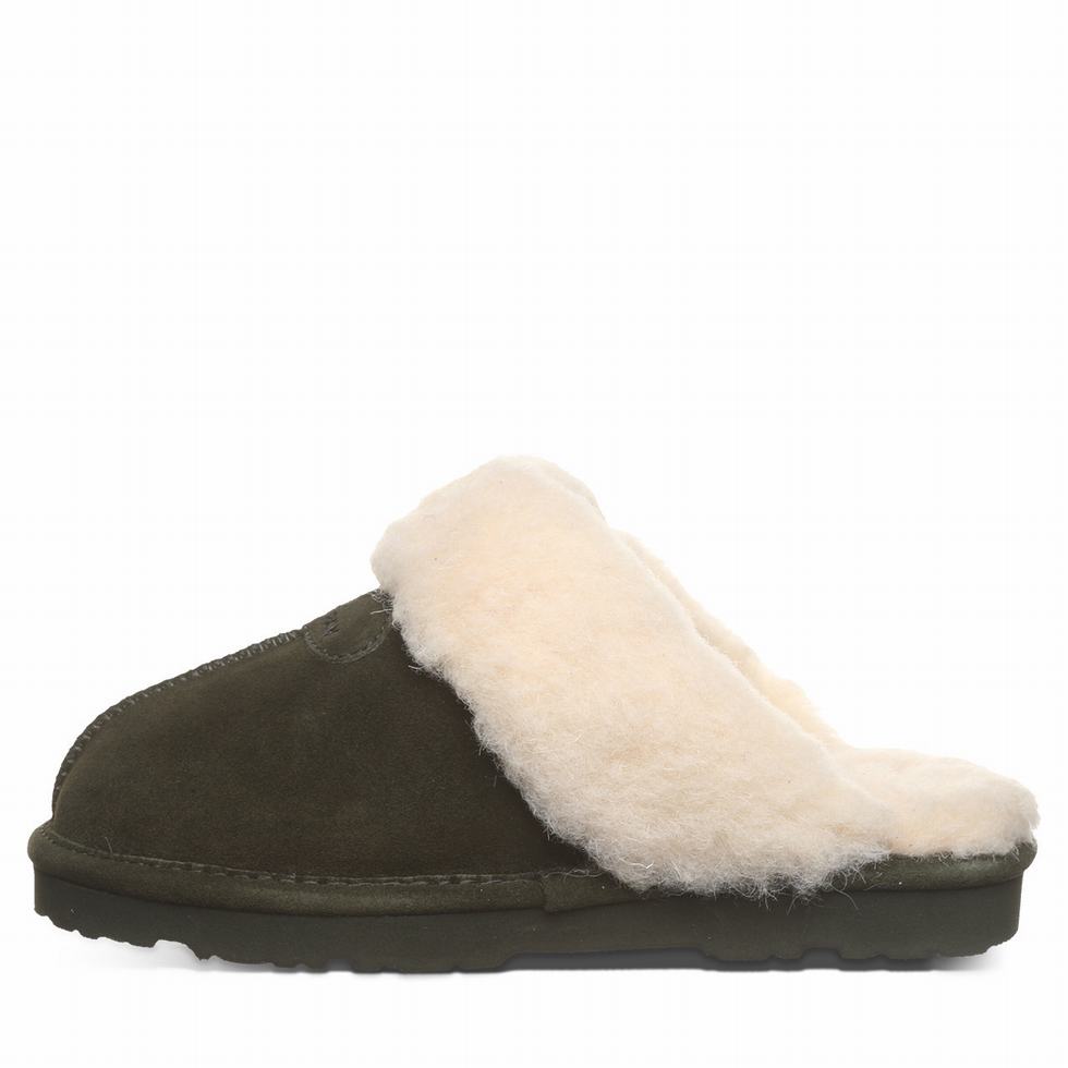 Green Bearpaw Loki II Women Slippers | WKQ853ZE