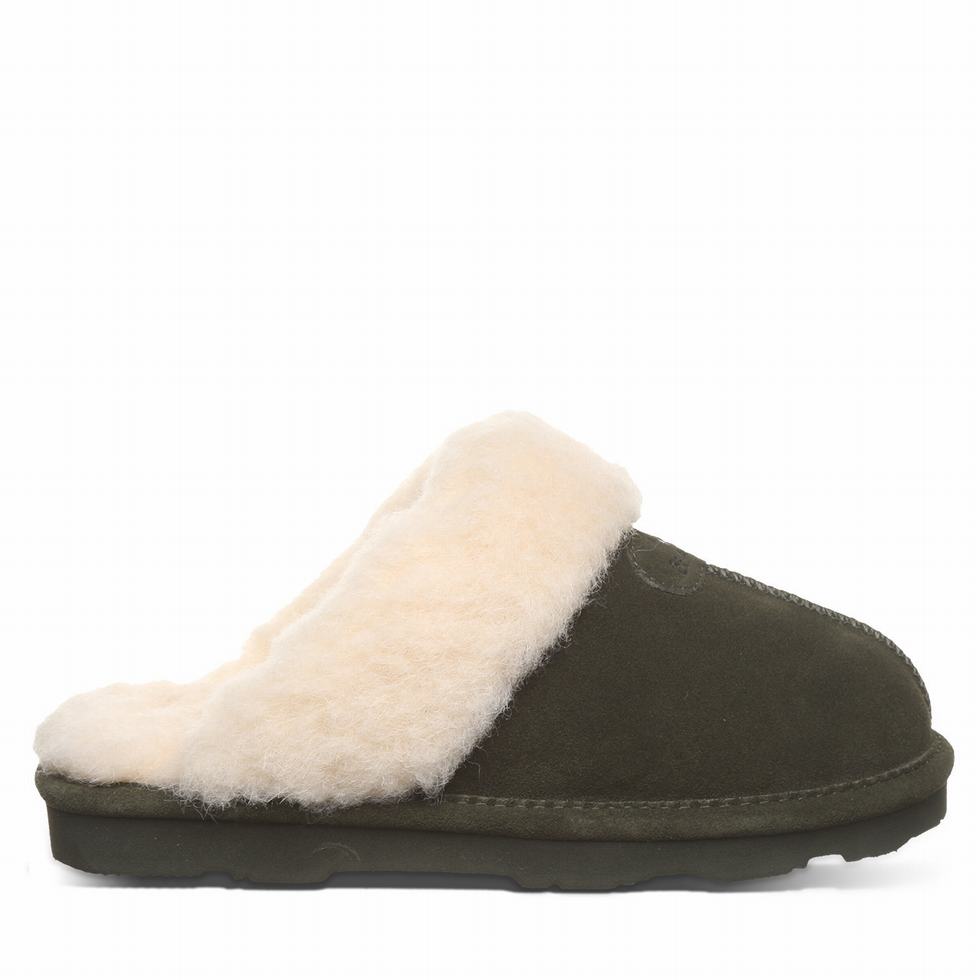 Green Bearpaw Loki II Women Slippers | WKQ853ZE