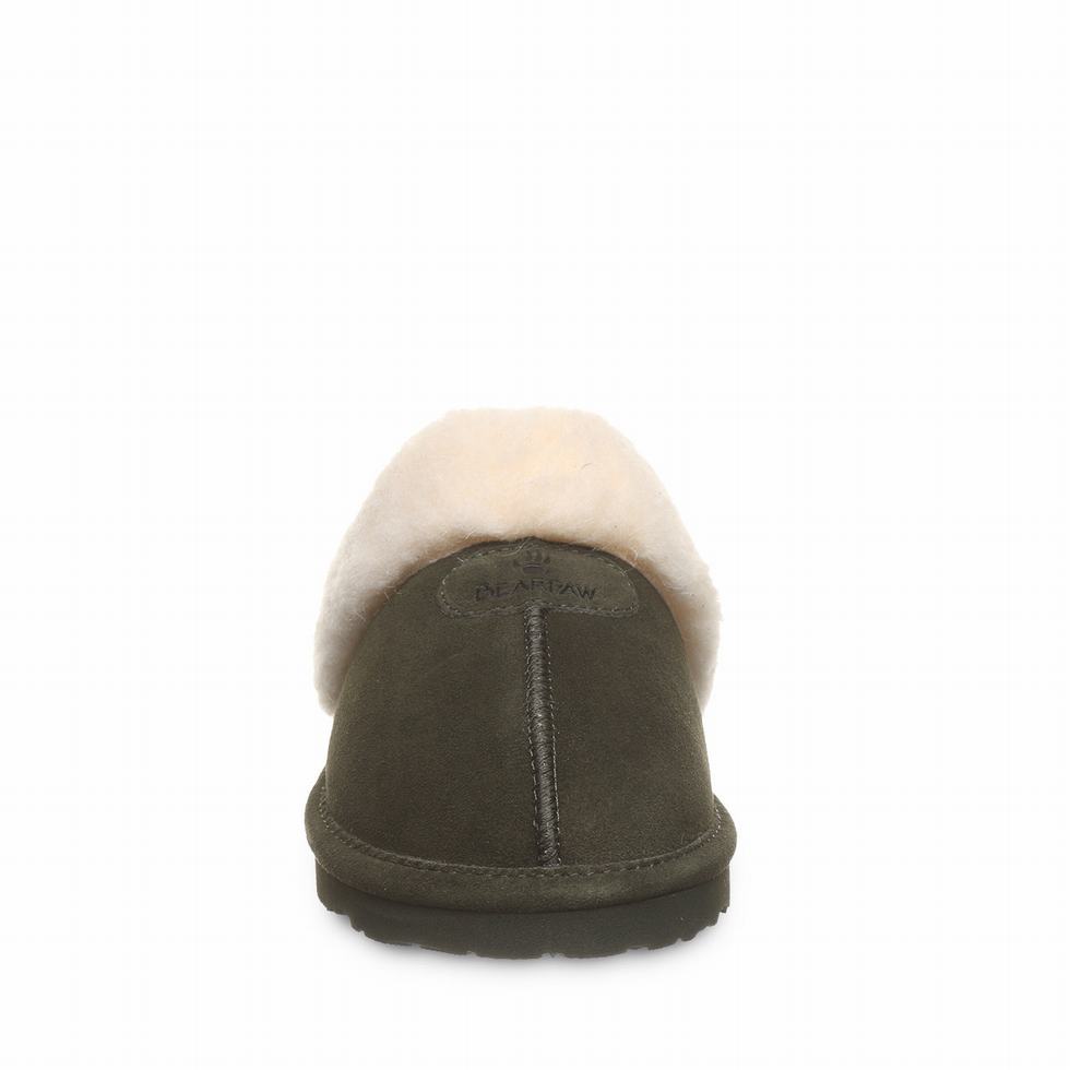 Green Bearpaw Loki II Women Slippers | WKQ853ZE