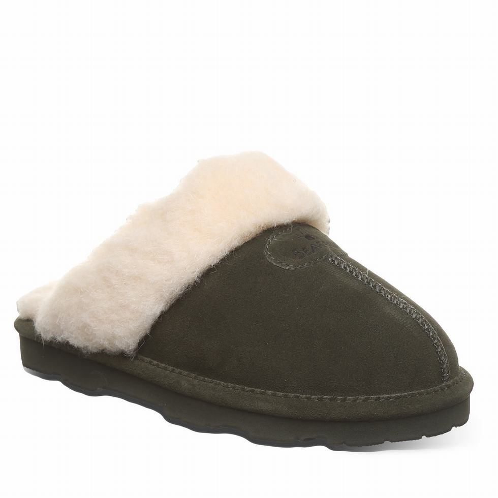 Green Bearpaw Loki II Women Slippers | WKQ853ZE