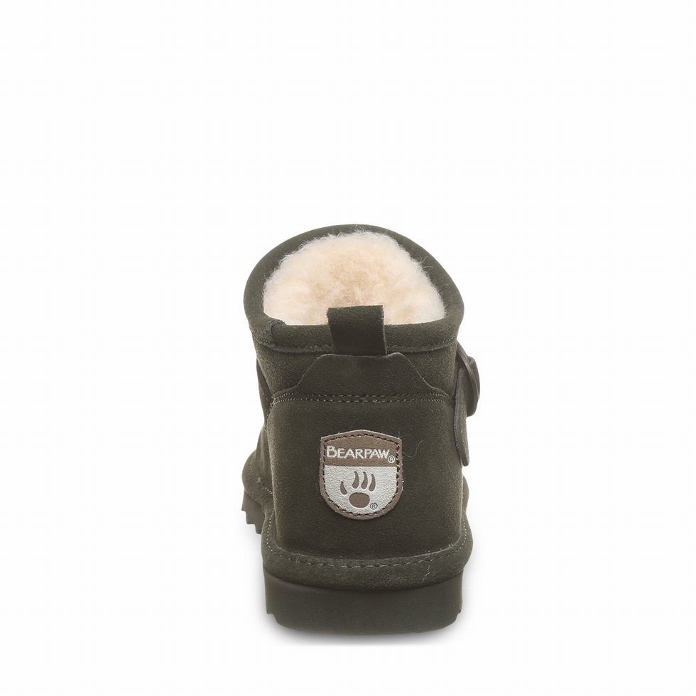 Green Bearpaw Petite Women Boots | YKY9334WF