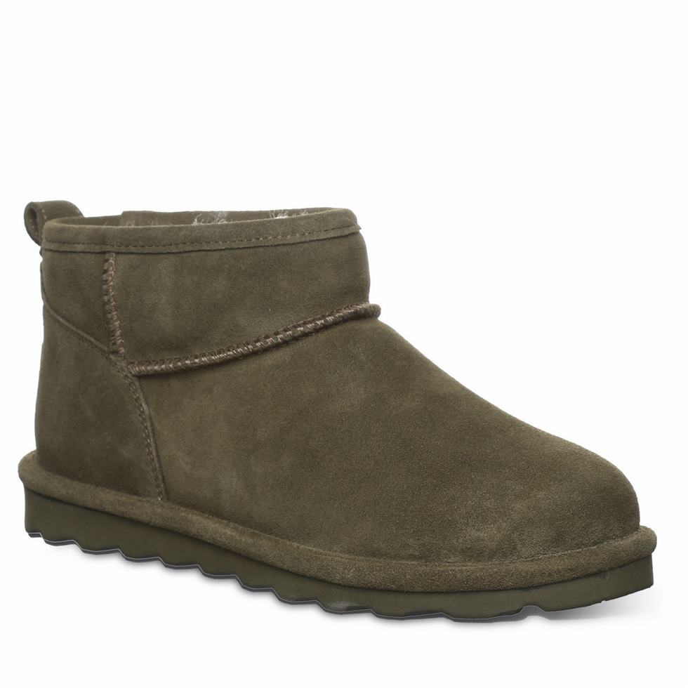 Green Bearpaw Shorty Women Booties | LZB7374DG