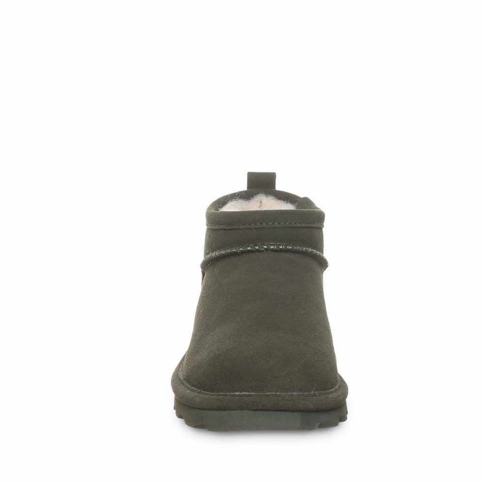 Green Bearpaw Super Shorty Wide Women Boots | DXB6076ZA