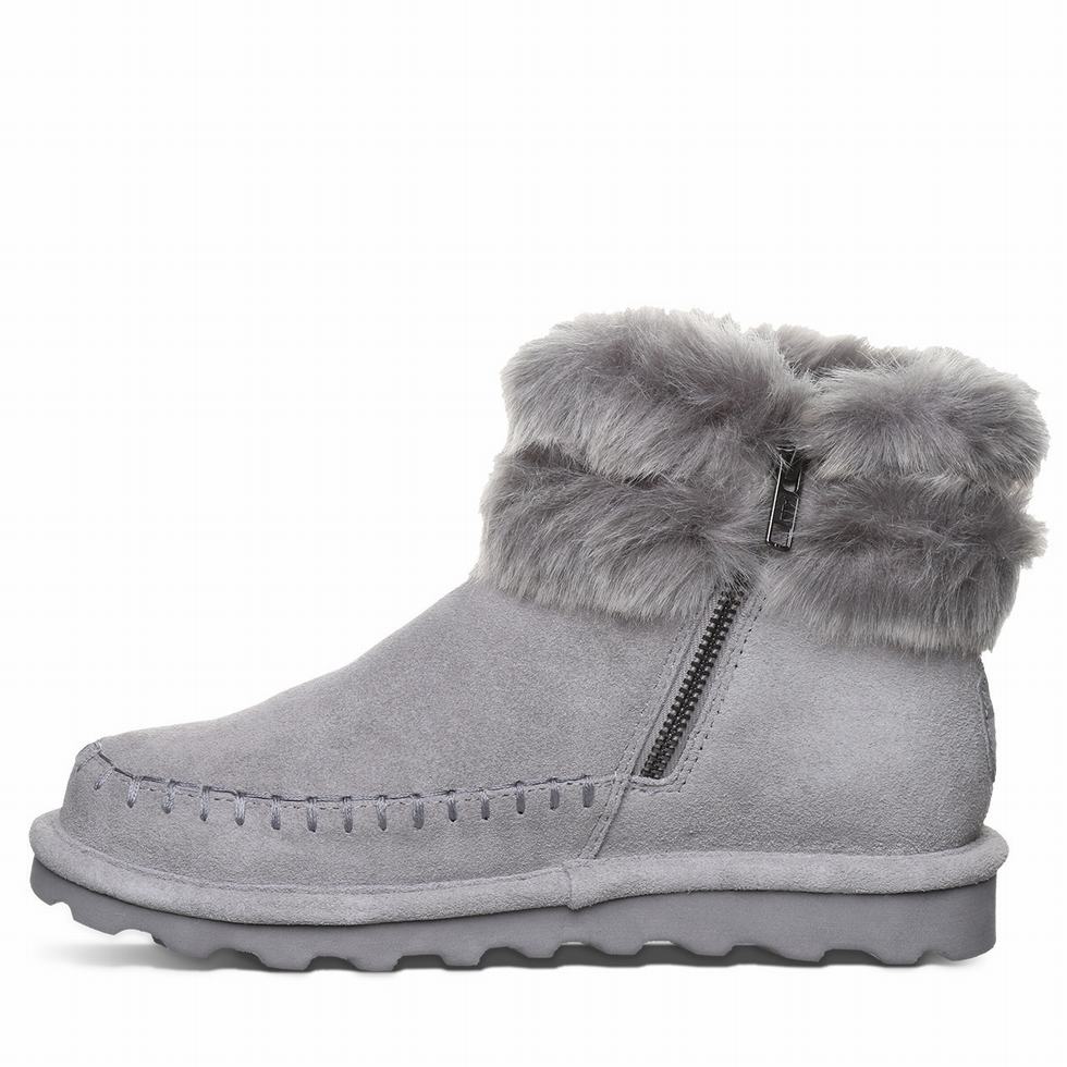 Grey Bearpaw Chloe Women Boots | GQS281OM