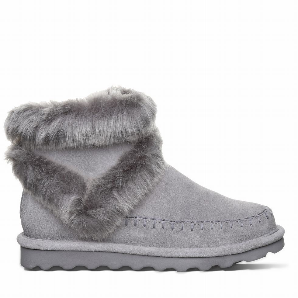 Grey Bearpaw Chloe Women Boots | GQS281OM