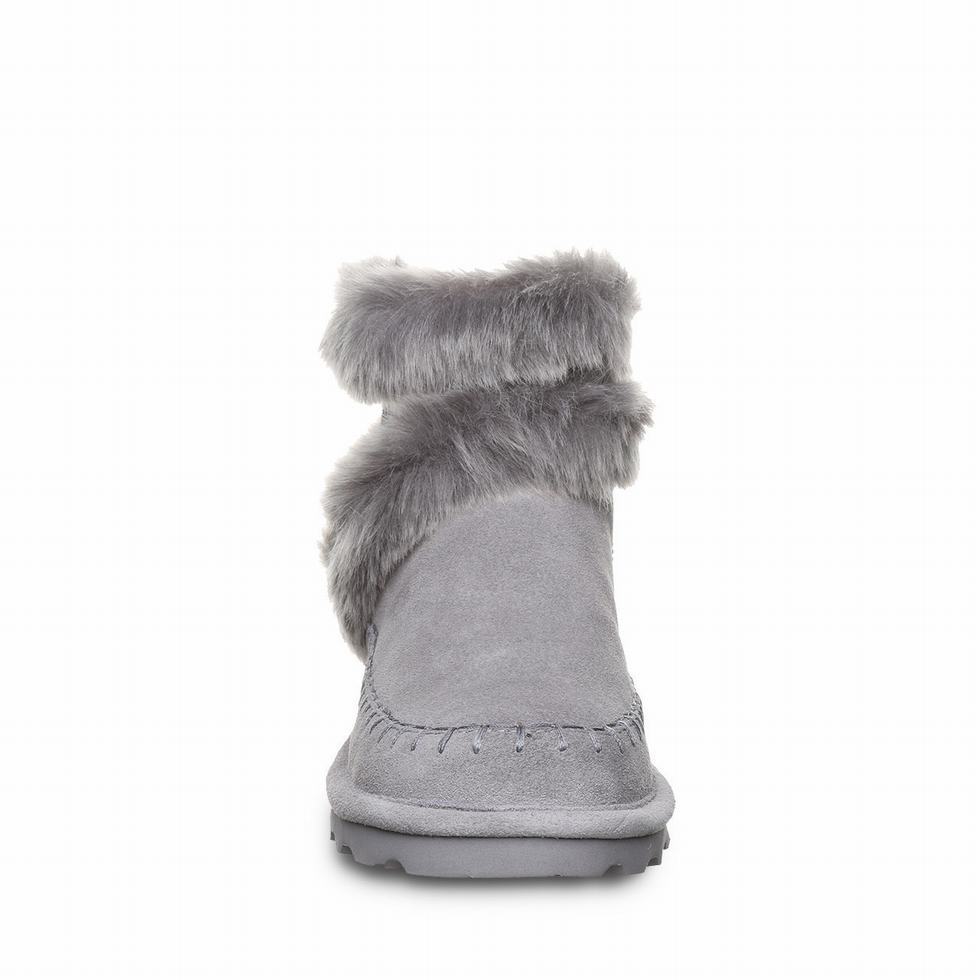 Grey Bearpaw Chloe Women Boots | GQS281OM