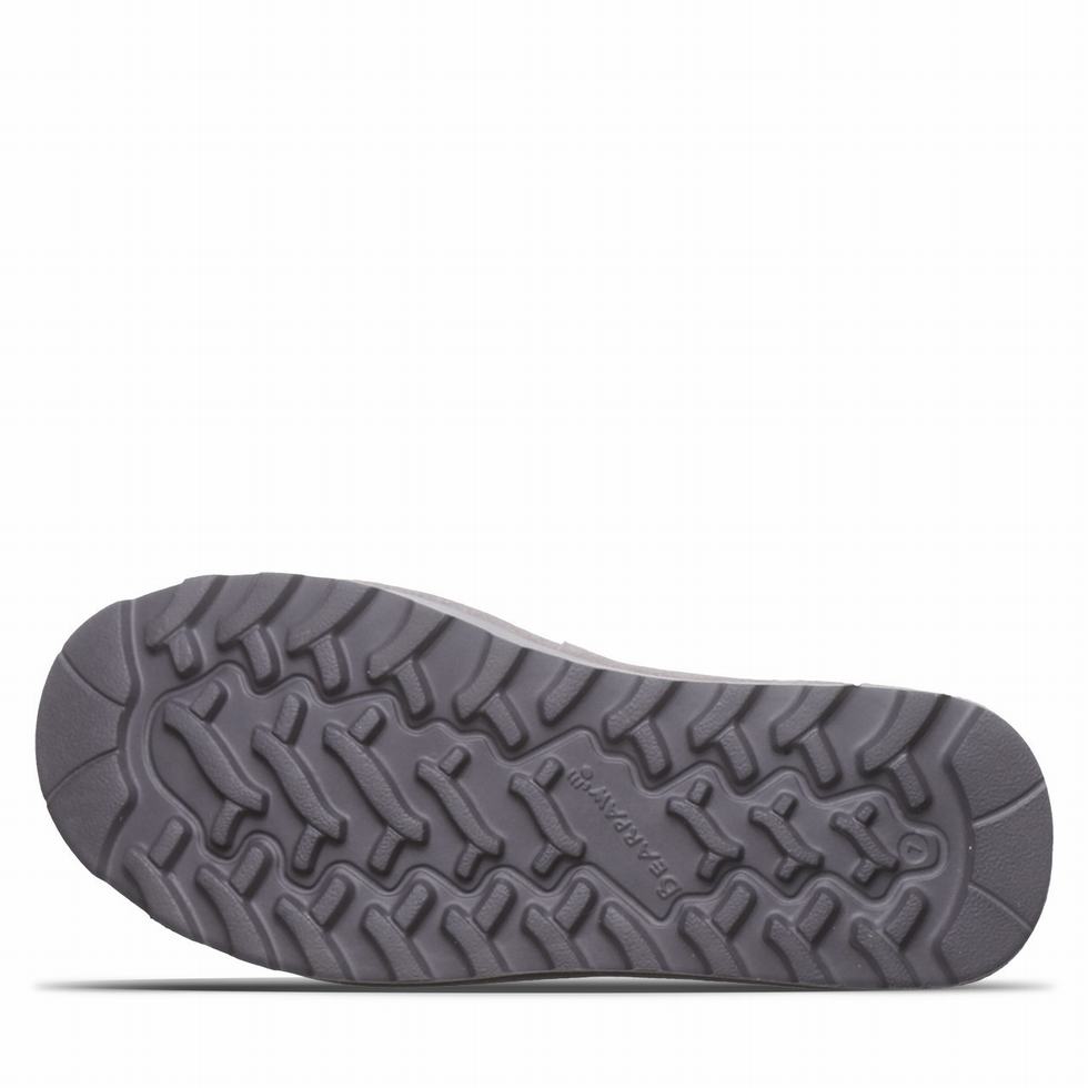 Grey Bearpaw Crest Women Sandals | KNR2757DO