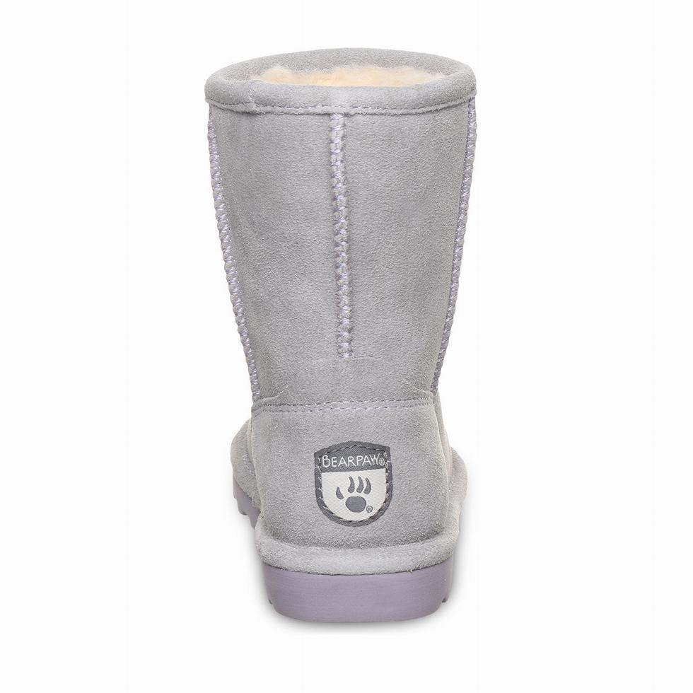 Grey Bearpaw Elle Youth Kids' Boots | ZMF2963NR