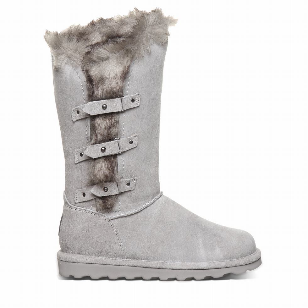 Grey Bearpaw Emery Women Boots | BXN6648RU