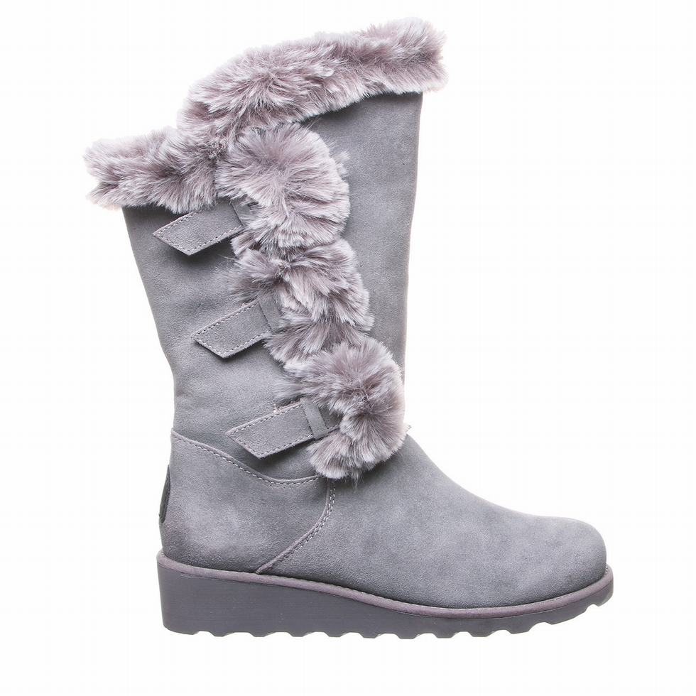 Grey Bearpaw Genevieve Women Boots | GFN2723IP