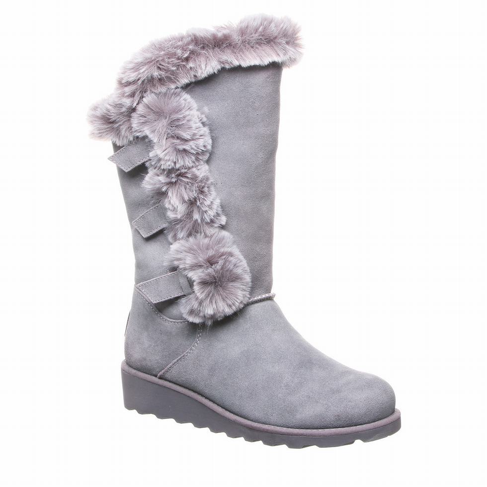 Grey Bearpaw Genevieve Women Boots | GFN2723IP