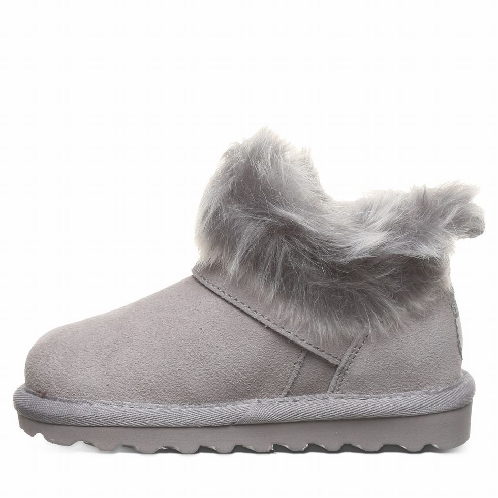 Grey Bearpaw Jasmine Toddler Kids' Boots | SDT8945MF