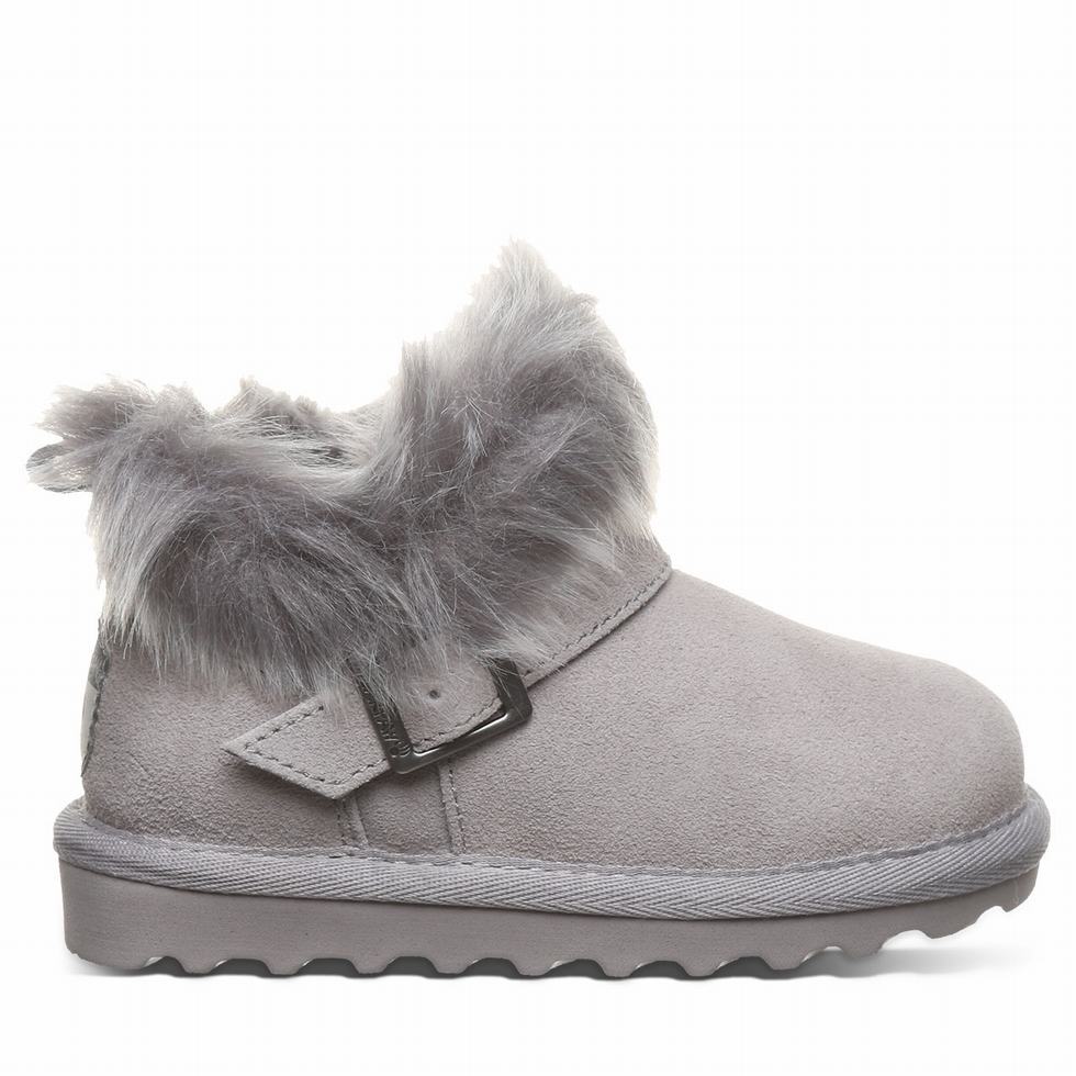 Grey Bearpaw Jasmine Toddler Kids' Boots | SDT8945MF