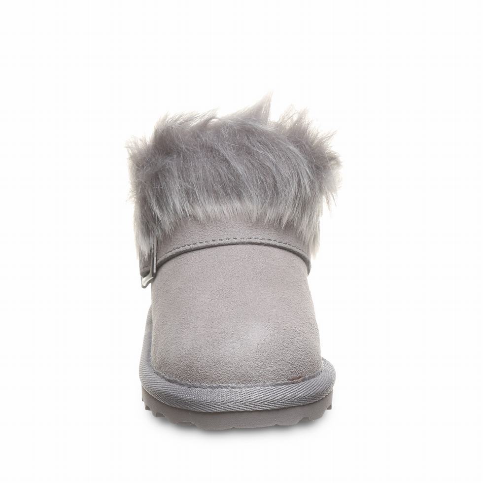 Grey Bearpaw Jasmine Toddler Kids' Boots | SDT8945MF