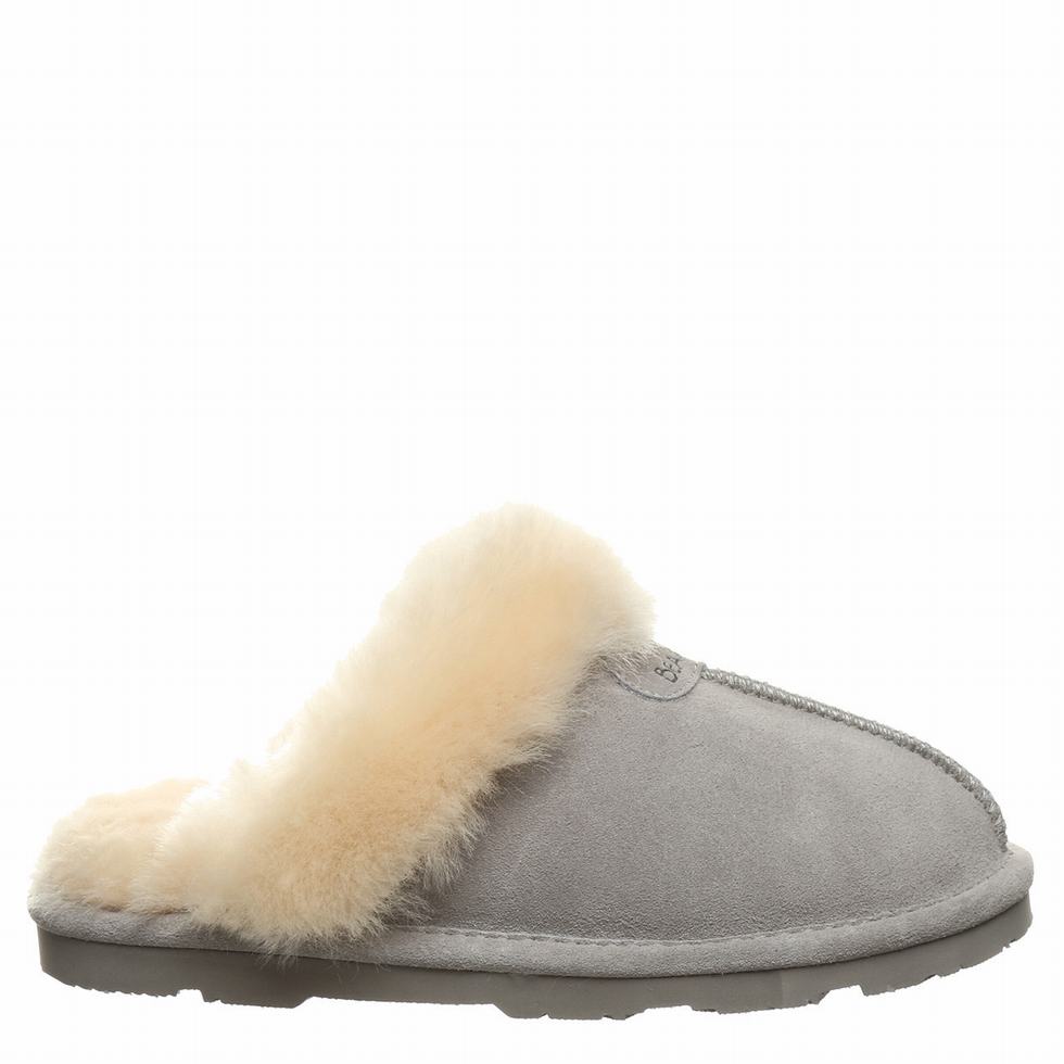 Grey Bearpaw Loki Women Slippers | PND2846NG