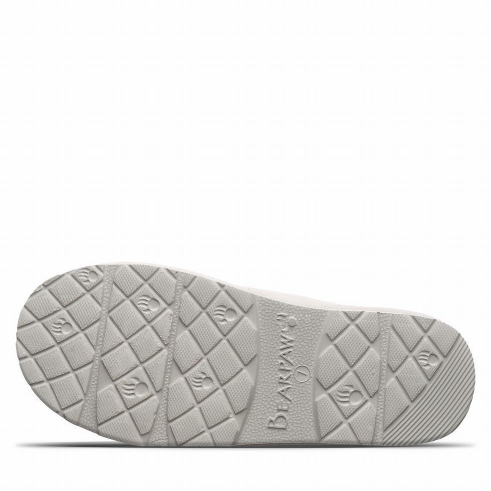 Grey Bearpaw Martis Women Slippers | BAE380EQ