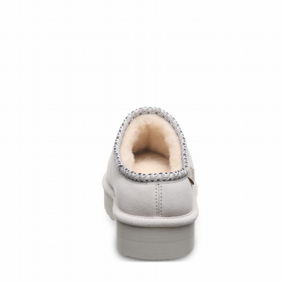 Grey Bearpaw Martis Women Slippers | BAE380EQ