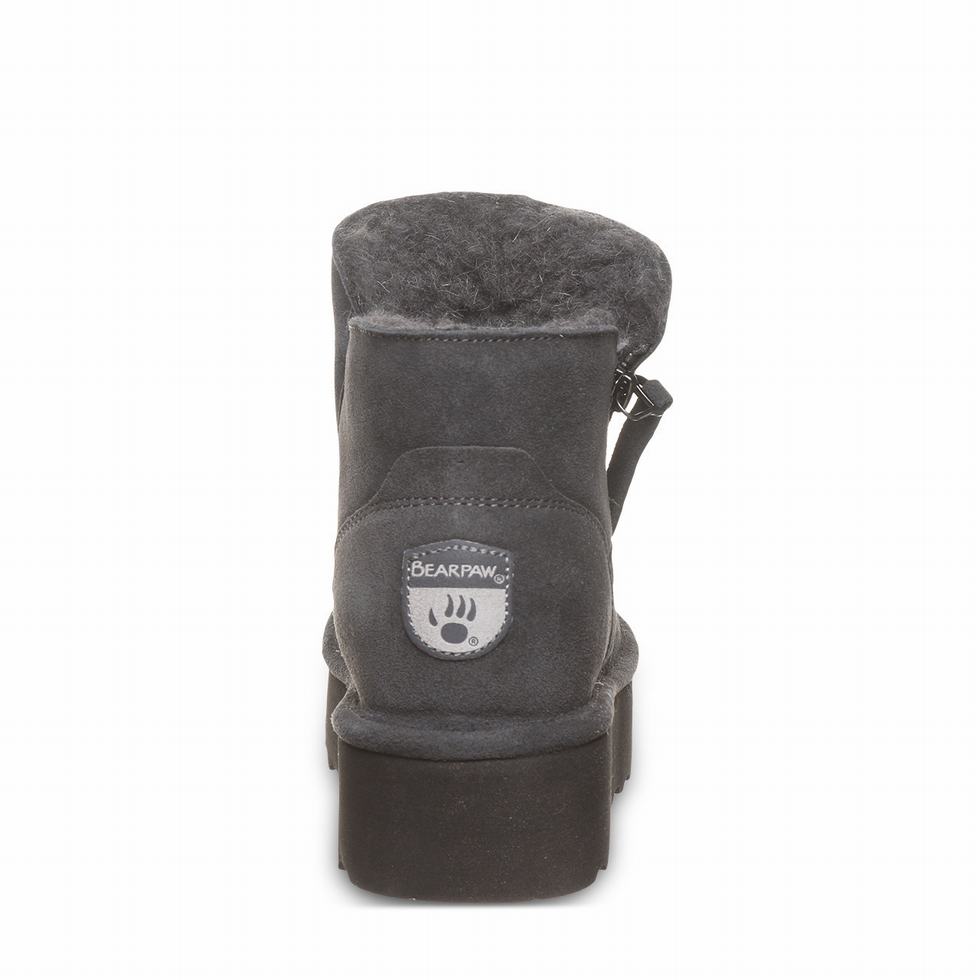 Grey Bearpaw Retro Maren Women Boots | BKU8234HH