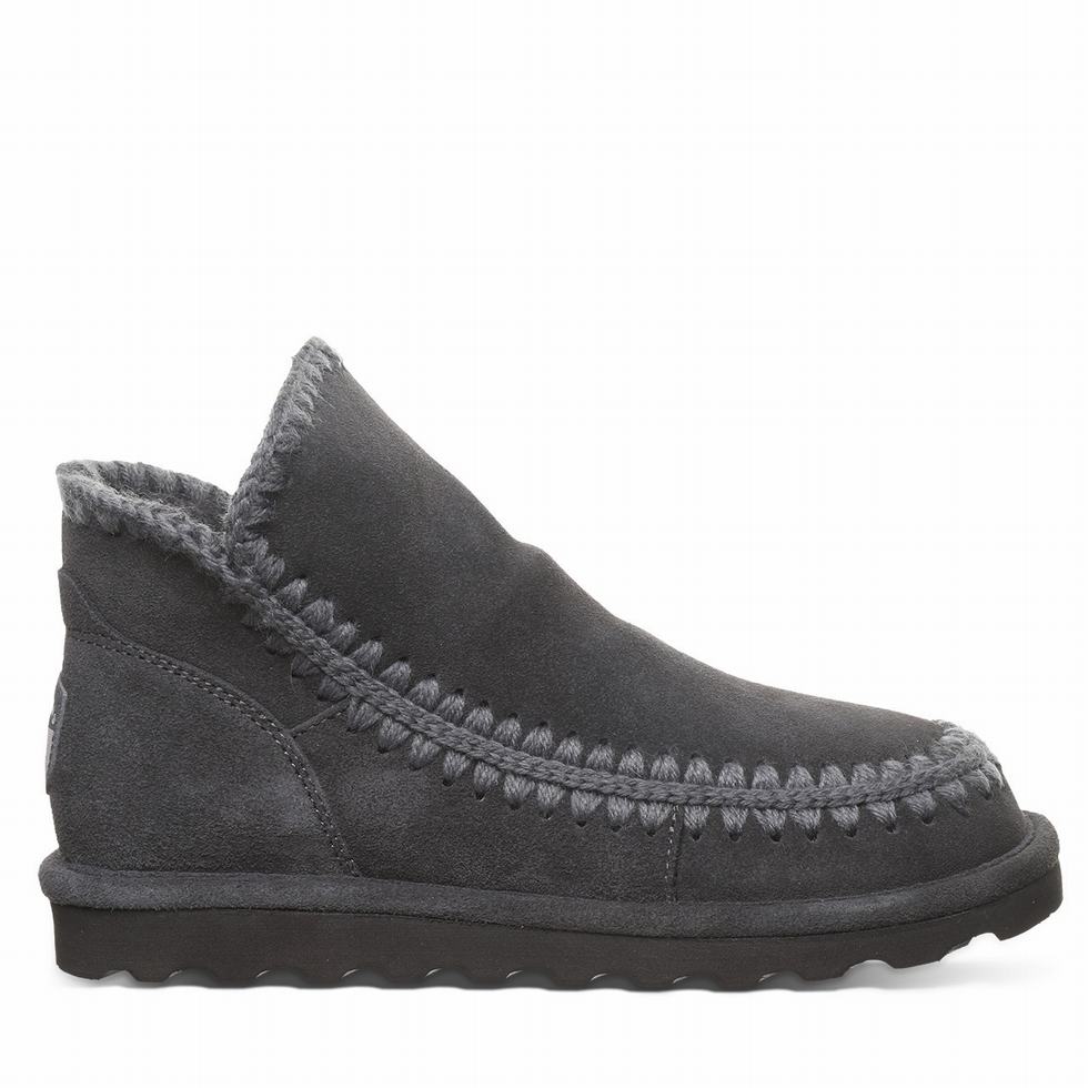 Grey Bearpaw Winter Women Snow Boots | DXJ7211IU