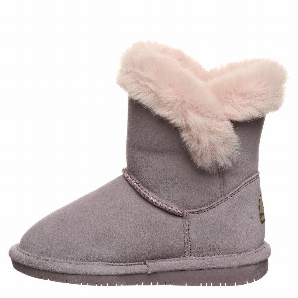 Pink Bearpaw Betsey Youth Kids' Boots | ZES1336QQ