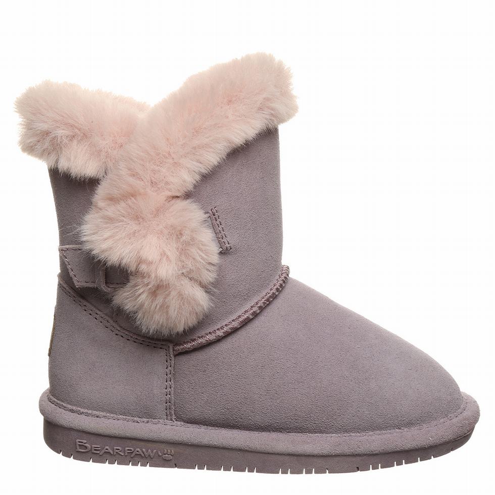 Pink Bearpaw Betsey Youth Kids' Boots | ZES1336QQ