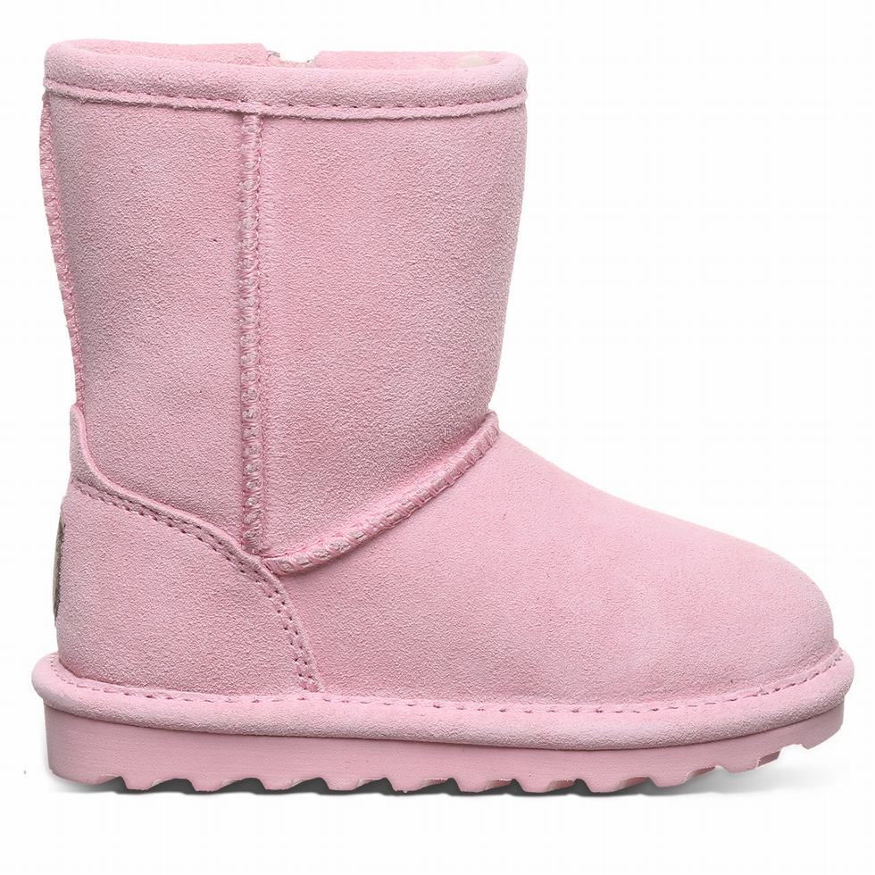 Pink Bearpaw Elle Toddler Zipper Kids' Boots | YJC5931ZX