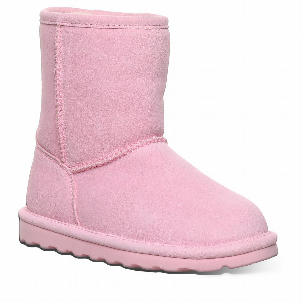 Pink Bearpaw Elle Youth Kids\' Boots | BJA9268PK